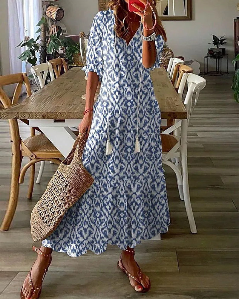 JACKIE | Boho Tummy Coverage Dress
