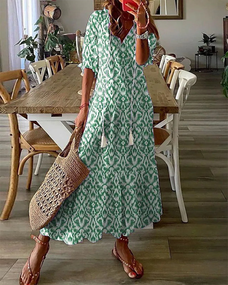 JACKIE | Boho Tummy Coverage Dress
