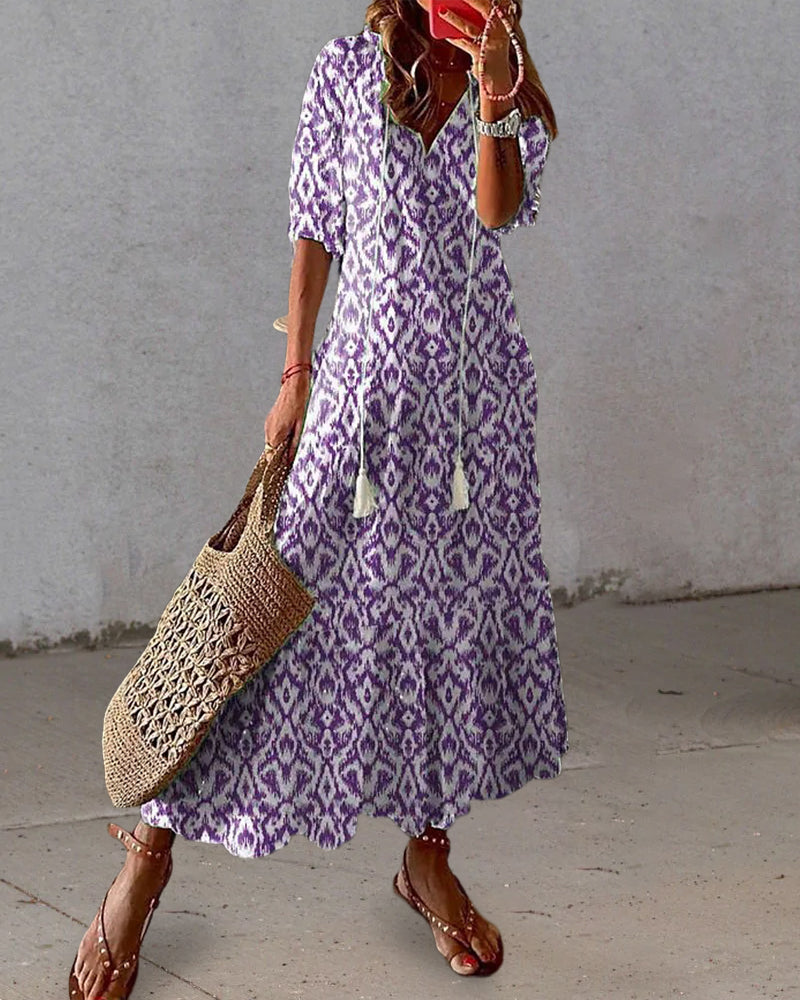 JACKIE | Boho Tummy Coverage Dress