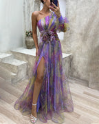 CECELIA | Elegant Split Dress