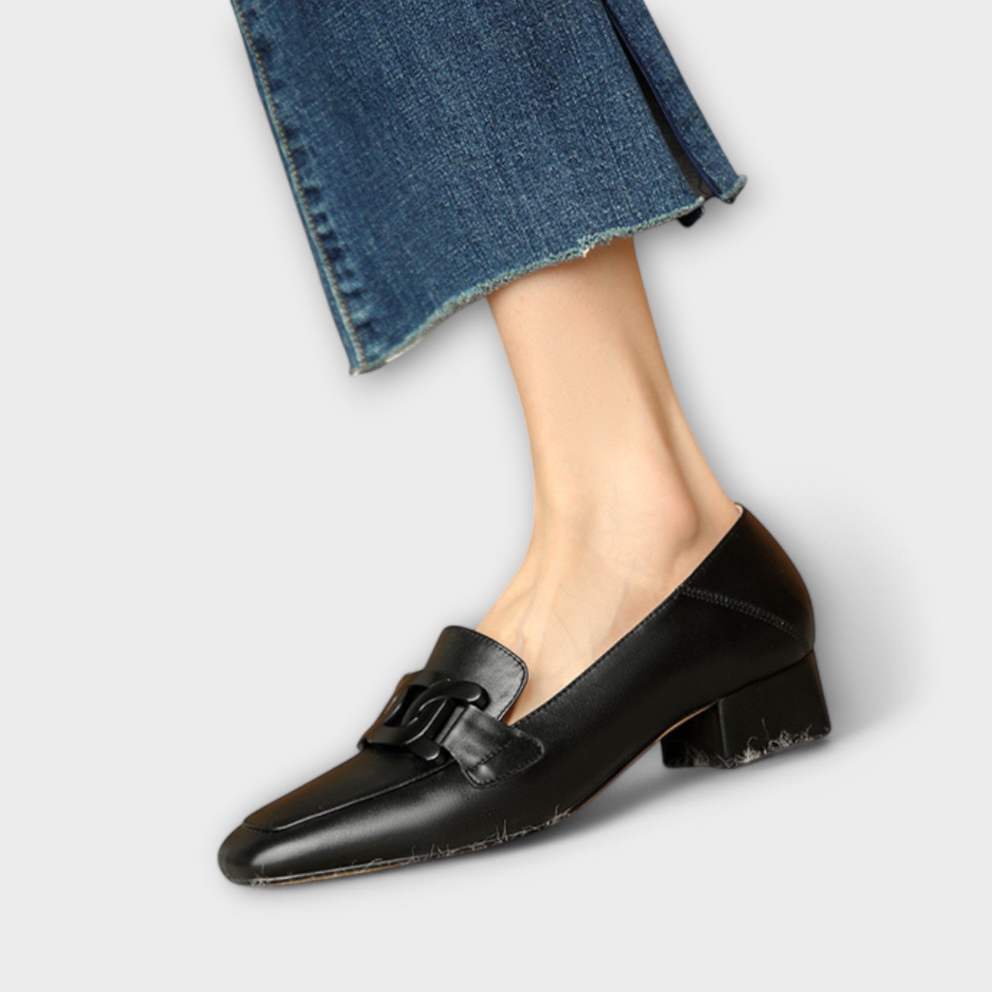 Monika | Elegant heeled loafers