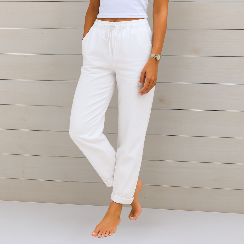 Lori | Premium Breathable Pants with Elastic Waist