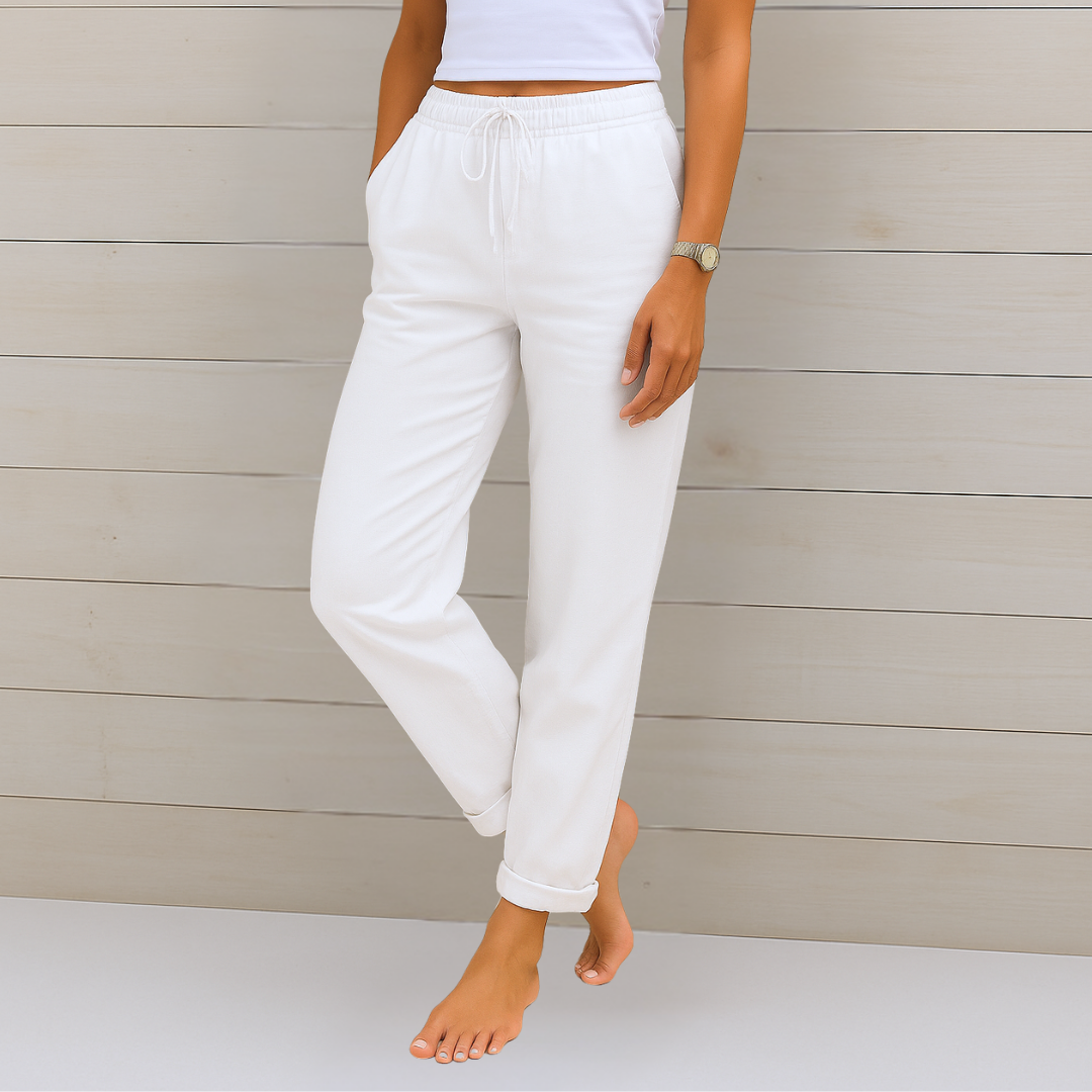 Lori | Premium Breathable Pants with Elastic Waist