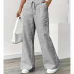 SIENNA | Striped Pant With Pockets