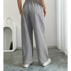 SIENNA | Striped Pant With Pockets