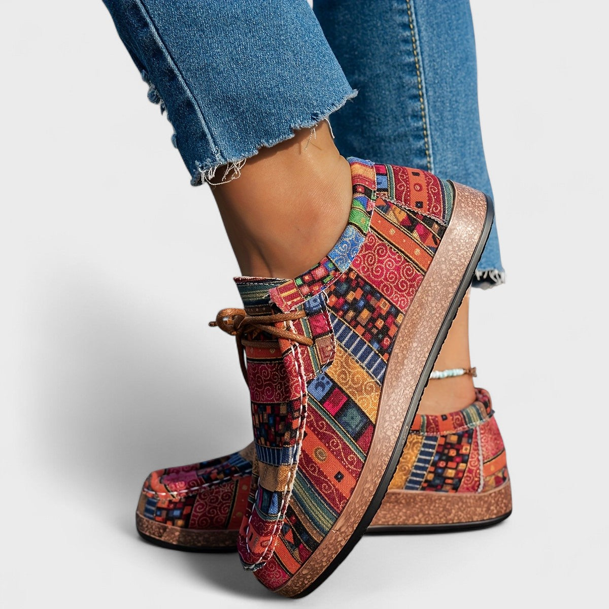 Seryphina | Colourblock Comfort Sneakers