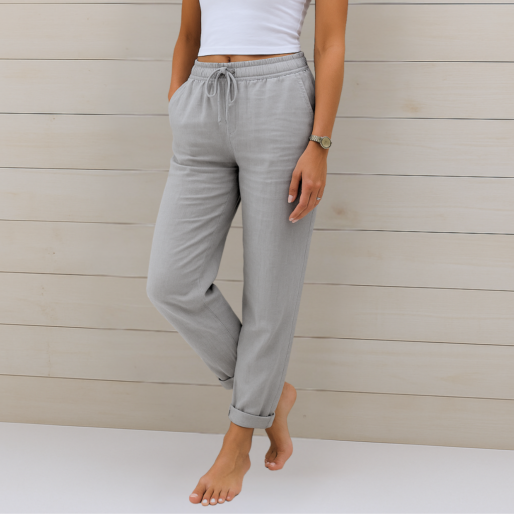 Lori | Premium Breathable Pants with Elastic Waist