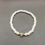 A-Z Pearl Beaded Bracelet