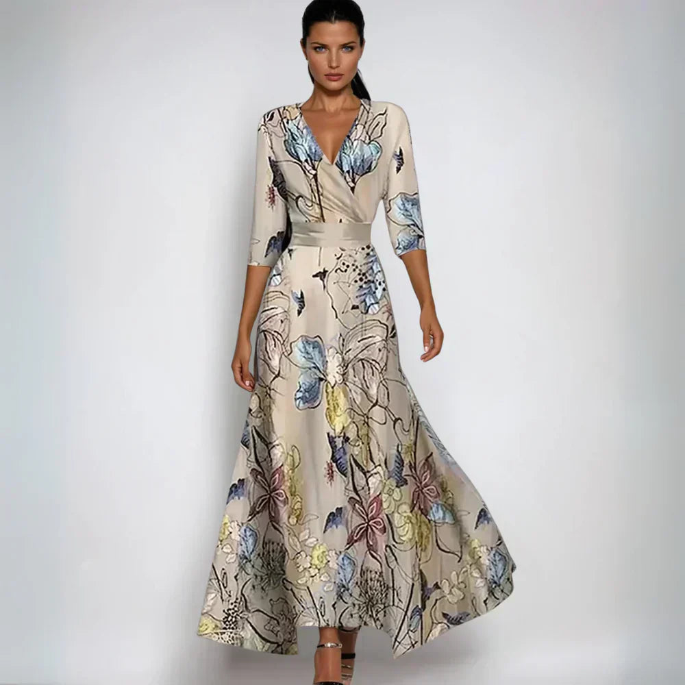 JOCELYN | Sophisticated Floral Dress