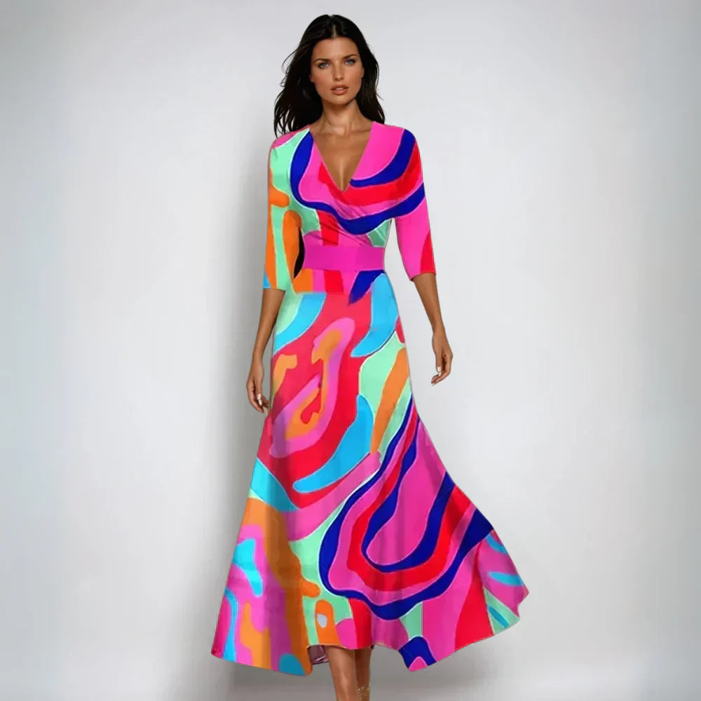 JOCELYN | Sophisticated Floral Dress
