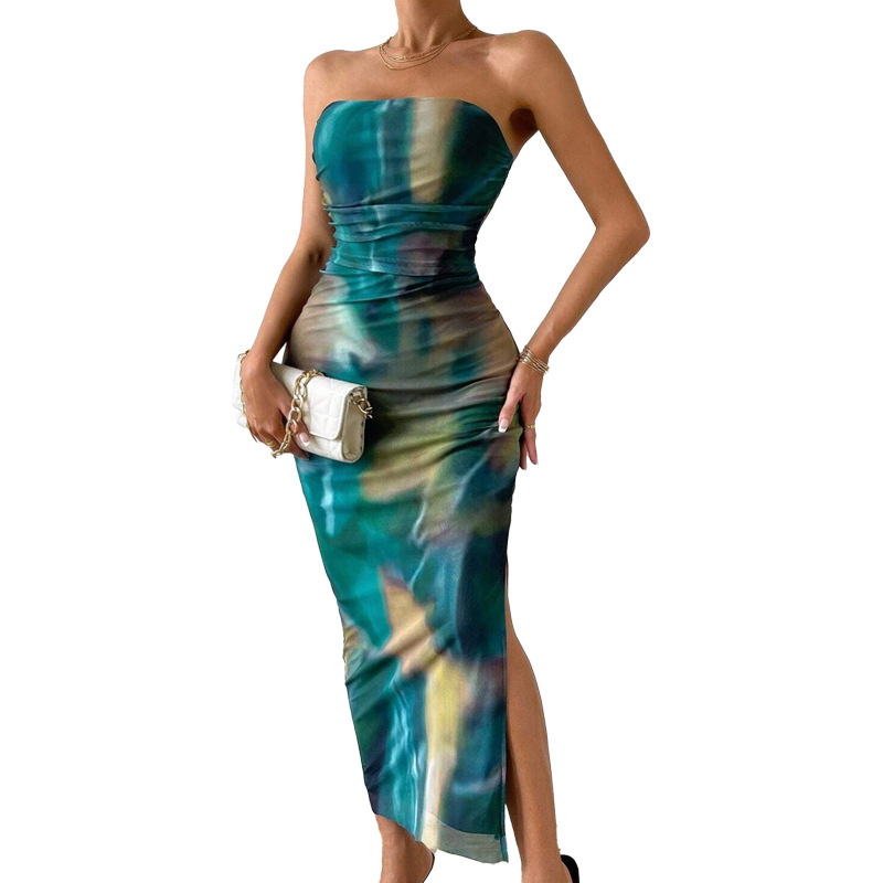 MINA™ – Modern Sleeveless Ruched Maxi Dress