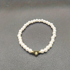 A-Z Pearl Beaded Bracelet