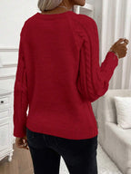 FLORENCE | Button-Detail Cable Jumper