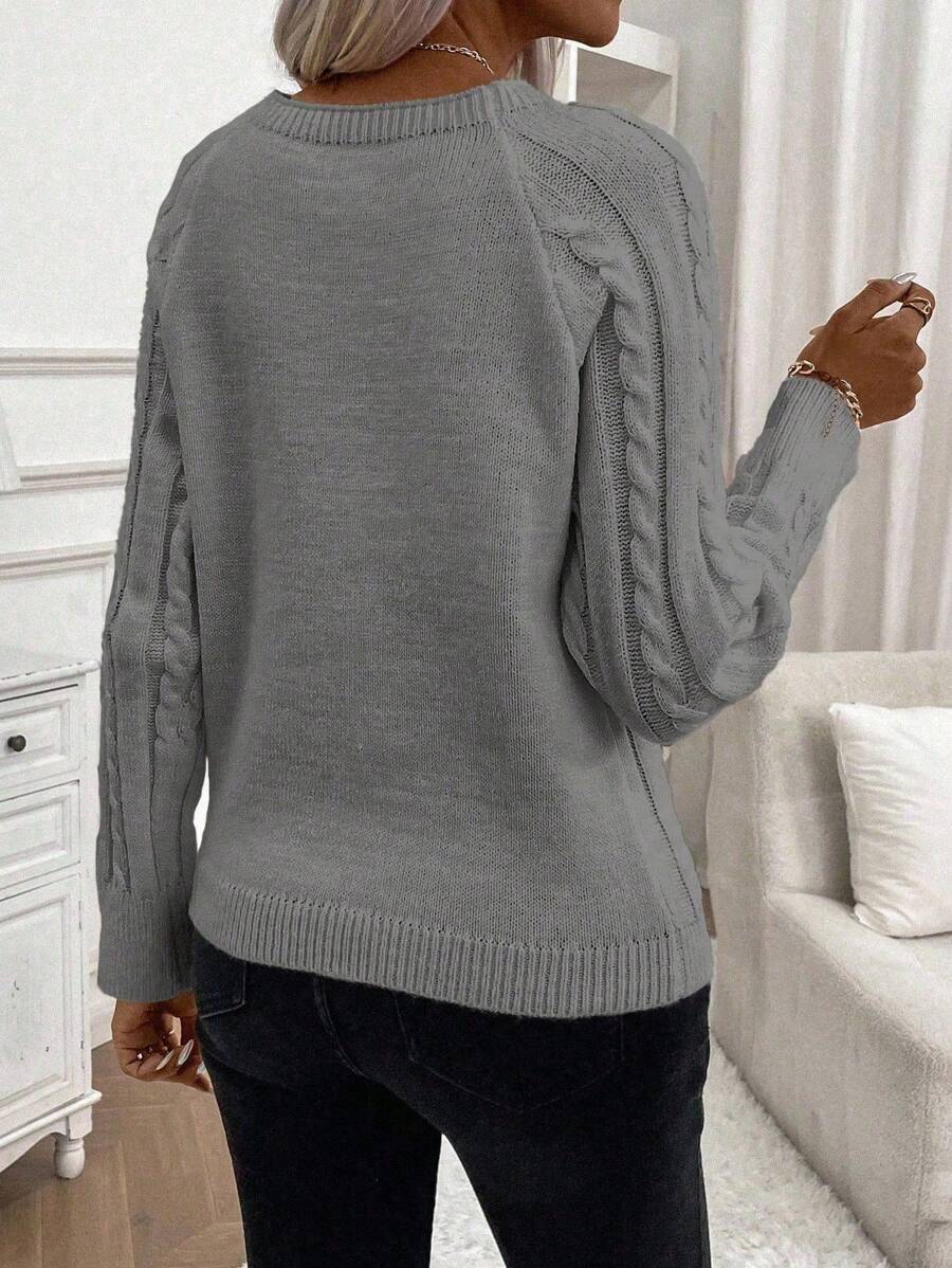 FLORENCE | Button-Detail Cable Jumper