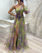 CECELIA | Elegant Split Dress