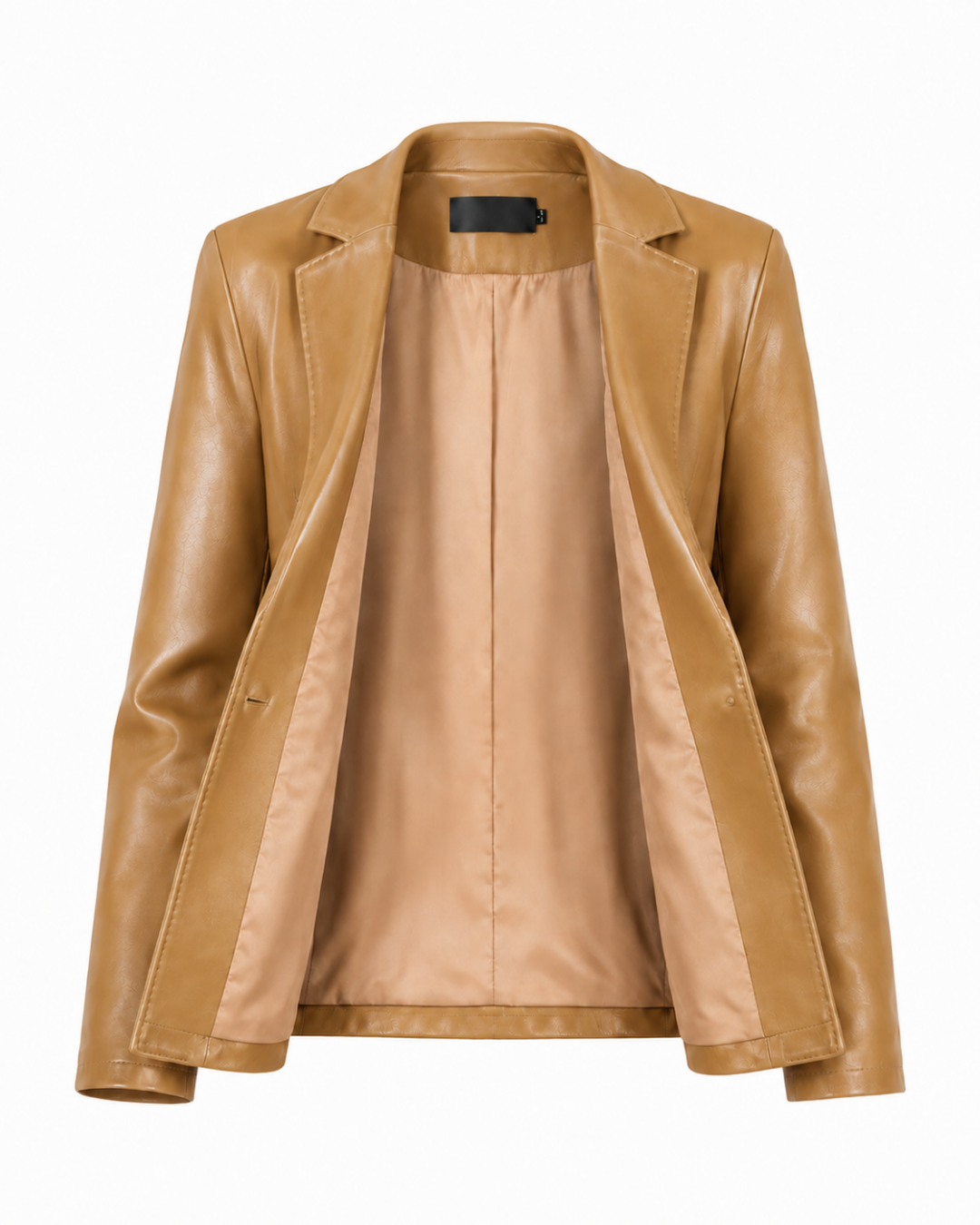 Maya | Lambskin Leather Blazer