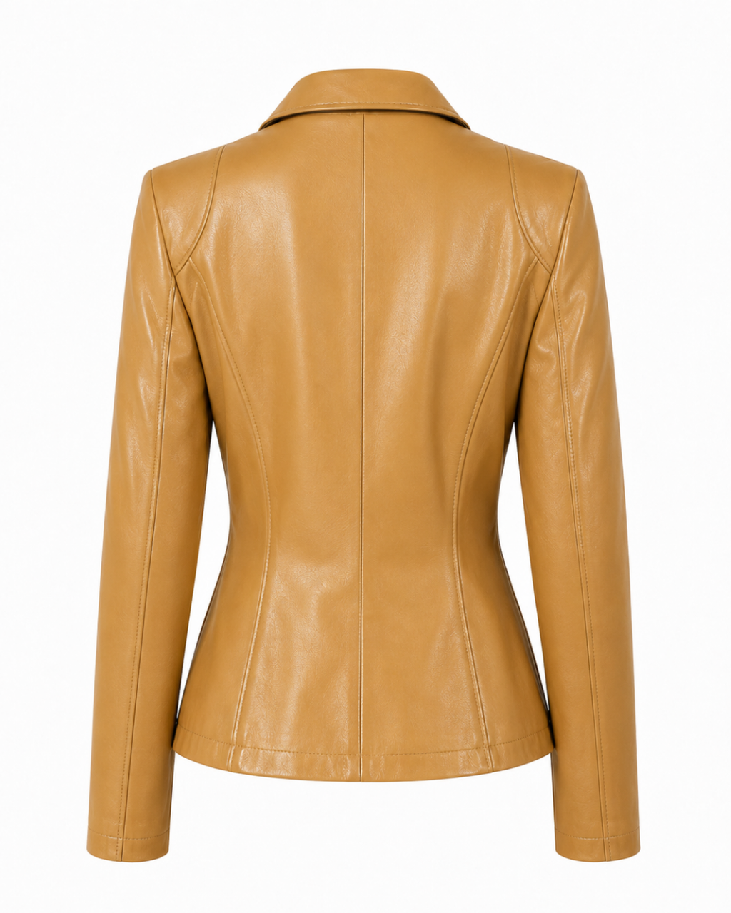 Maya | Lambskin Leather Blazer