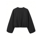 LENNON™ – Street-Style Lantern Sleeve Woven Jacket