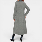 LEONILLE™ – Double-Breasted Wool Long Coat