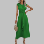 REESE | Elegant Sleeveless Round Neck Maxi Dress