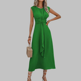 REESE | Elegant Sleeveless Round Neck Maxi Dress