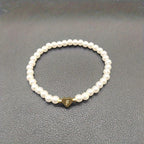 A-Z Pearl Beaded Bracelet