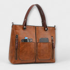 Serenya | Elegant Spacious Leather Bag
