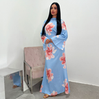 ALON | Modest Floral Loose Fit Maxi Dress