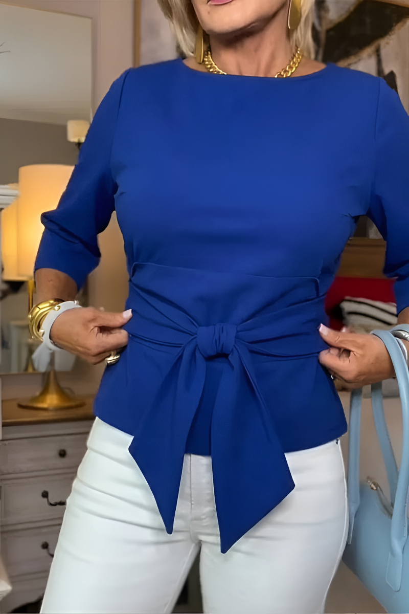 Daria | Stylish Bow-Waist Top