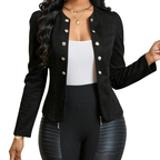 KYREE | Sophisticated Puff Shoulder Blazer