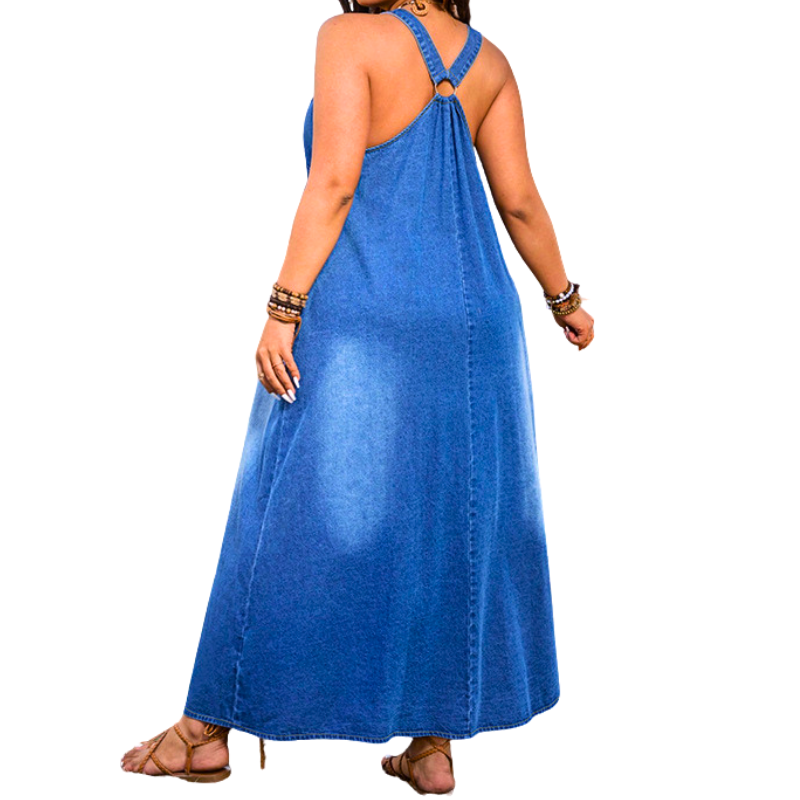 MALINE | Elegant Sleeveless Maxi Dress
