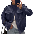 LEXIE™ – Sophisticated Chic Stand Long Sleeve Jacket