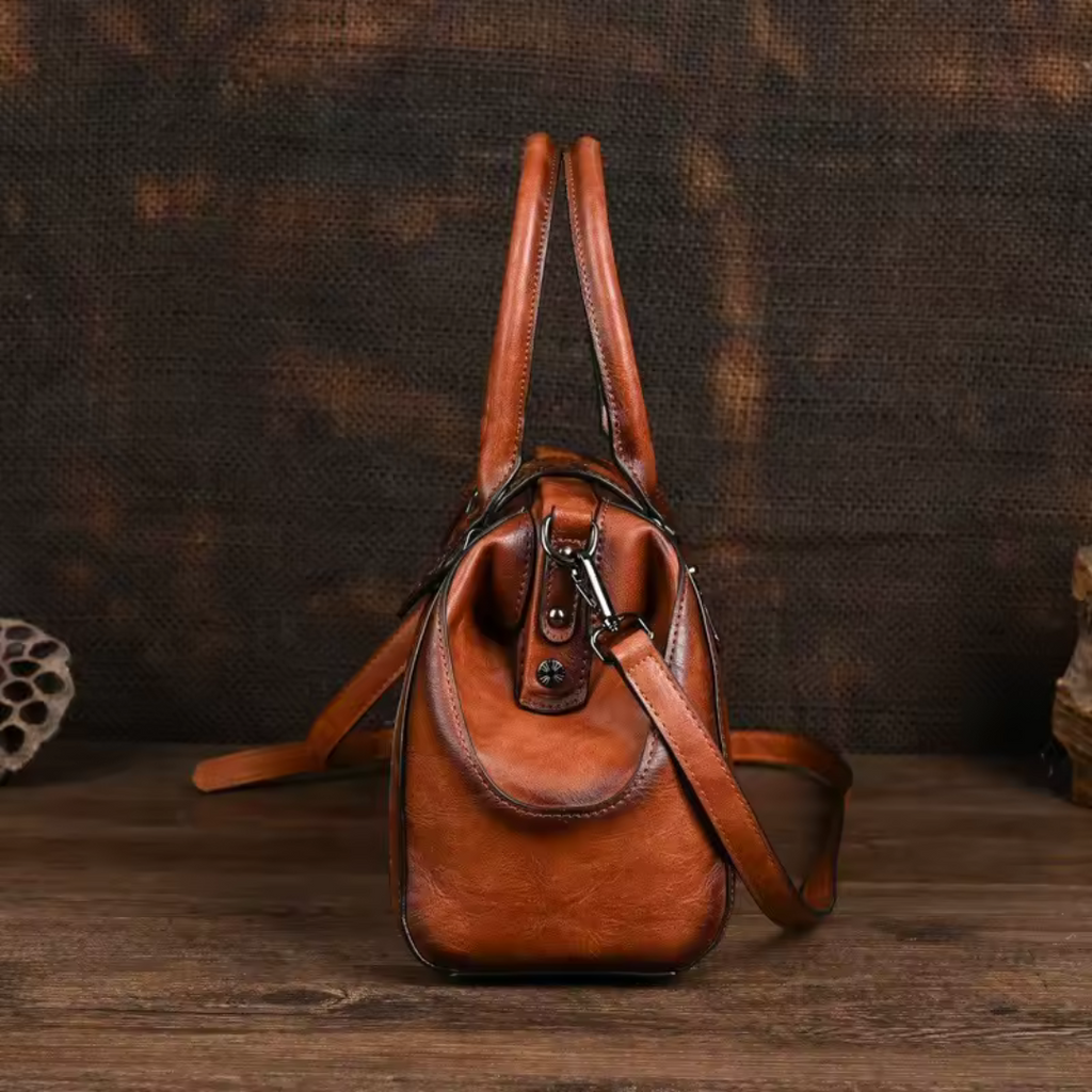 Florina | Elegant Floral Top-Handle Bag