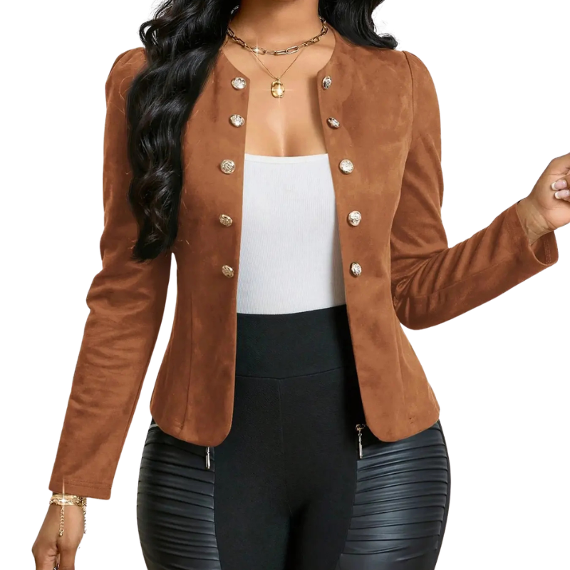 KYREE | Sophisticated Puff Shoulder Blazer