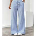 SIENNA | Striped Pant With Pockets