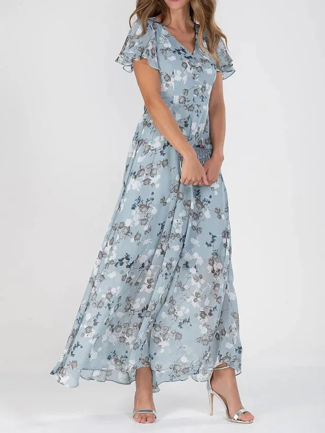 ARIANA | Flowing Floral Maxi Dress