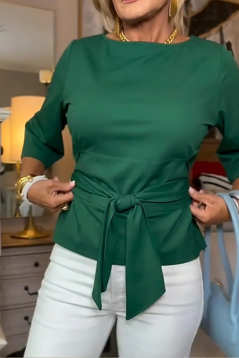 Daria | Stylish Bow-Waist Top