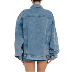 ROSLIND™ – Relaxed Oversized Denim Jacket
