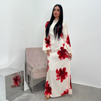 ALON | Modest Floral Loose Fit Maxi Dress