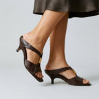 Celine | Kitten Heel Mule Sandal