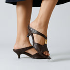 Celine | Kitten Heel Mule Sandal