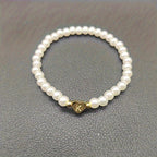 A-Z Pearl Beaded Bracelet