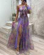 CECELIA | Elegant Split Dress