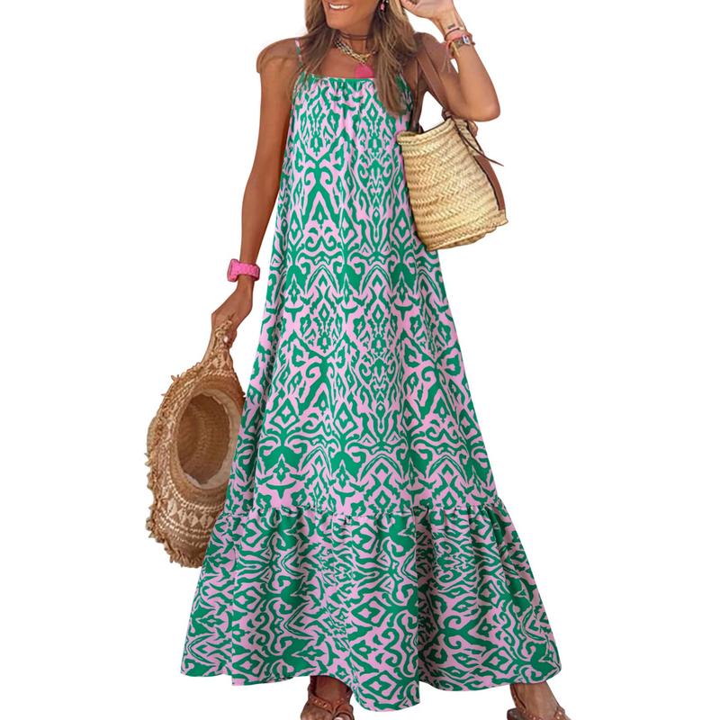 ZARIAMI | Elegant Casual High Waist Summer Maxi Dress