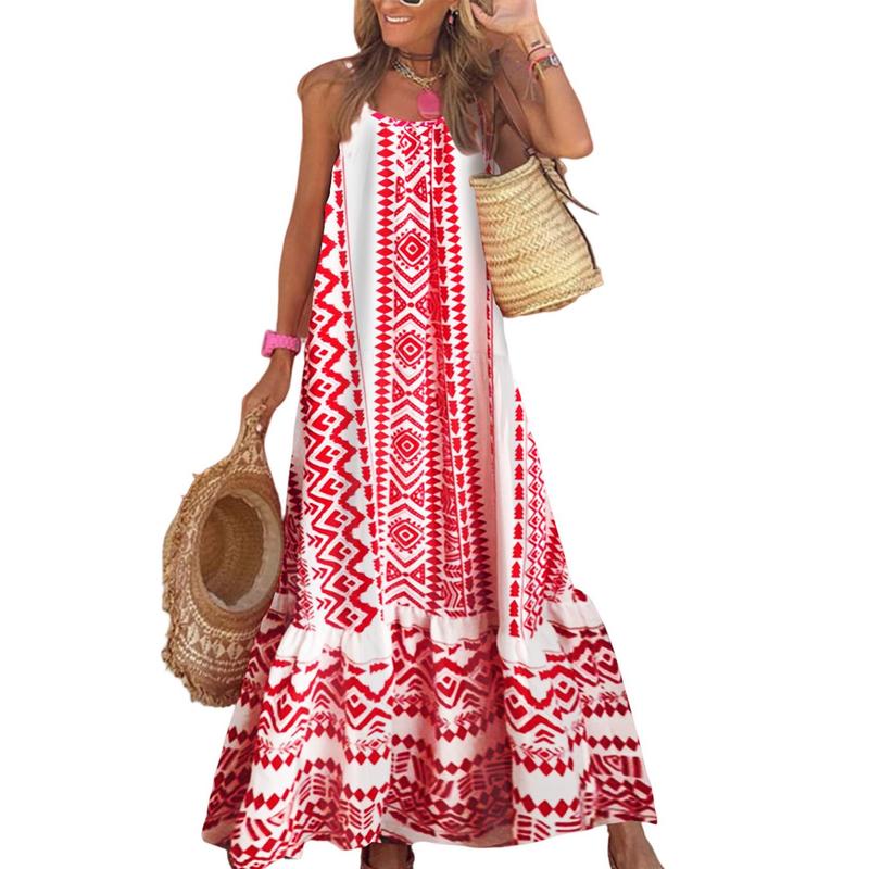 ZARIAMI | Elegant Casual High Waist Summer Maxi Dress