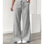 SIENNA | Striped Pant With Pockets