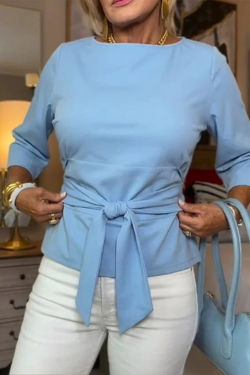 Daria | Stylish Bow-Waist Top