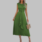 REESE | Elegant Sleeveless Round Neck Maxi Dress