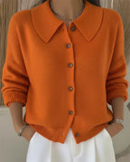 DIANA | Button Collar Cardigan