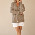 Lauren | Soft Knitted Cardigan With Buttons